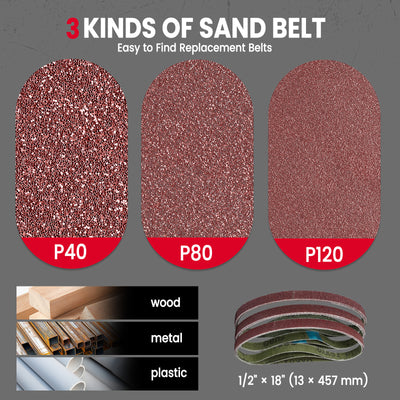 MaxMore Detail Bandfile Sander(MFDSB02)