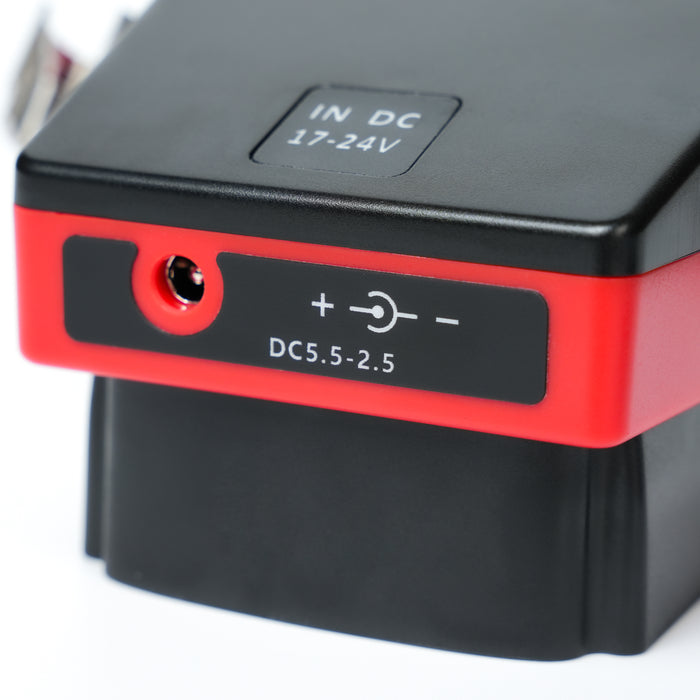 Mellif Dual Power Soldering Iron Station, Red