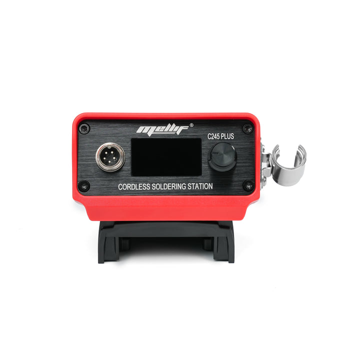 Mellif Dual Power Soldering Iron Station, Red