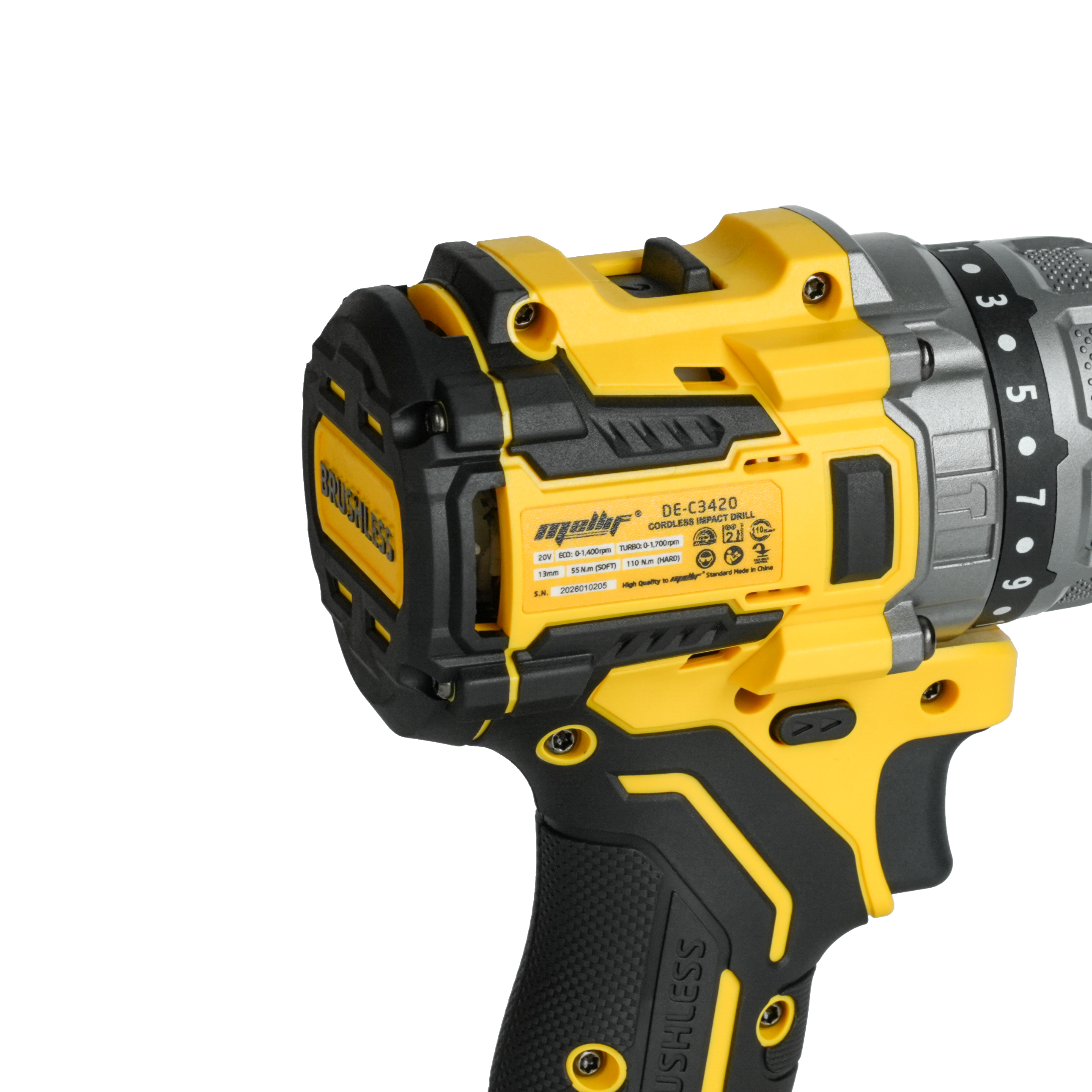 Mellif Brushless 85N.m Impact Drill
