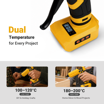 Pistola de Silicón Caliente Mellif MF0401Y