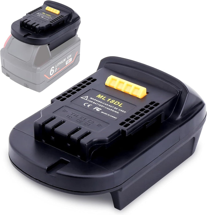 ML18DL Battery Adapter Compatible with Dewalt 20V Max Tools