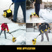 Mellif for DEWALT Cordless Snow Shovel 20V *2 Battery, Brushless Electric Power Snow Thrower, Handheld Snow Blower with 13.2" in