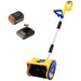Mellif  13.2 Cordless Snow Shovel  20V *2 Battery(Tool Only) Compatible with Dewalt Battery, Brushless Electric Power Snow Thrower, Handheld Snow Blower with 13.2 Mellif Tools
