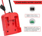 Mellif Battery Adapter for Milwaukee 18v Battery With LVP OVERCURRENT Protection