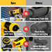 Mellif Brushless Cordless Paint Sprayer HVLP Brushless Spray Gun for DeWalt 20V MAX Mellif Tools