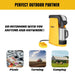 Mellif for Dewalt 20V Max Battery Coffee Maker Cordless Single Serve