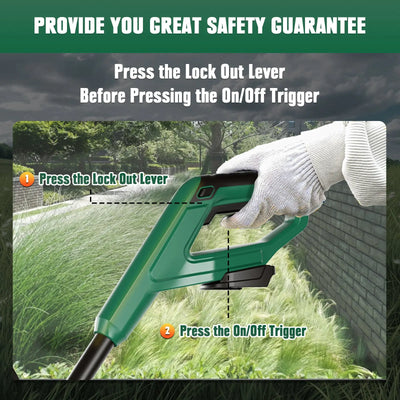Mellif Cordless Lawn Edger Compatible with Makita 18V Battery(Tool Only) Mellif Tools