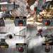 Mellif Professional 1-1/8" SDS-Plus Rotary Hammer Drill Compatible with Dewalt/Mellif 20V Max Battery Mellif Tools