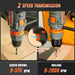Mellif Professional Cordless Hammer Drill Compatible with Dewalt/Mellif 20V Max Battery Mellif Tools