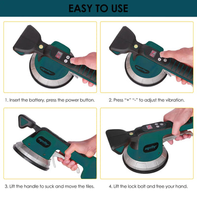 Mellif Tile vibrator for Makita battery 18 V, tile vibration device