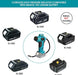 Mellif for Makita 18V Battery Powered Tire Inflator Air Compressor Cordless, 160PSI