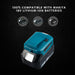 Mellif for Makita 18V ADP05 battery USB Charger adapter power source led light
