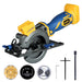 Mini Circular Saw for DeWalt/Mellif 20V MAX Battery (No Battery) Cordless Tile Saw with Brushless 5,000RPM Mellif Tools