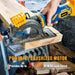 Mini Circular Saw for DeWalt/Mellif 20V MAX Battery (No Battery) Cordless Tile Saw with Brushless 5,000RPM Mellif Tools