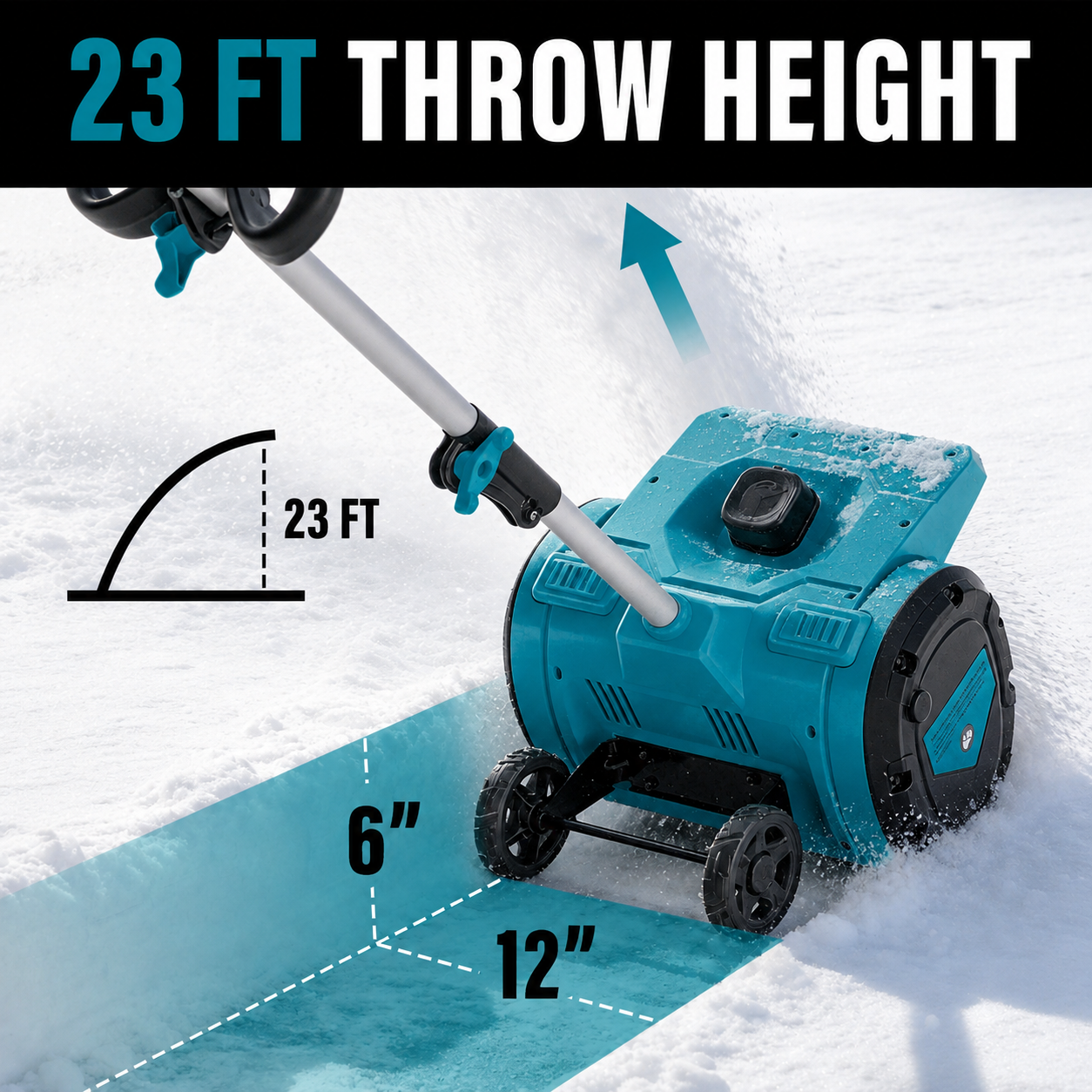 Mellif 36V 14inch Snow Shovel（ZLSS03)