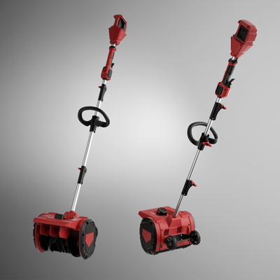 Mellif 12-inch Snow Shovel With Wheel, 2*18v Battery Powered（Tool Only）