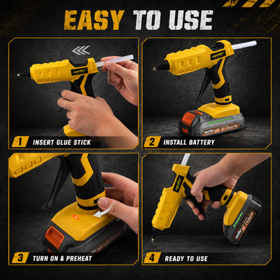 Mellif MF0401Y Hot Glue Gun