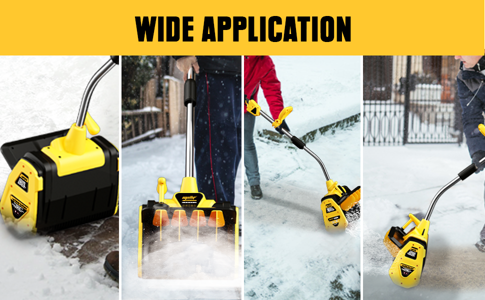 Dewalt cordless snow blower sale