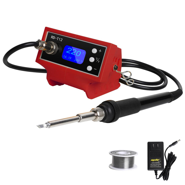 Mellif  Cordless Soldering Iron Station,Compatible With Milwaukee 18V Battery