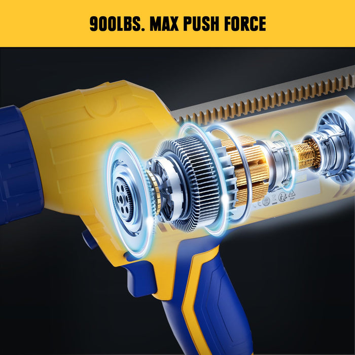 Mellif Cordless Caulking Gun Compatible with Dewalt 20V MAX Battery