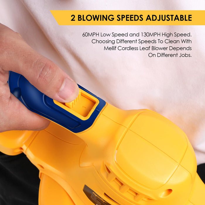 Mellif  Leaf Blower Dust Buster Compatible with DEWALT 20V Max Battery