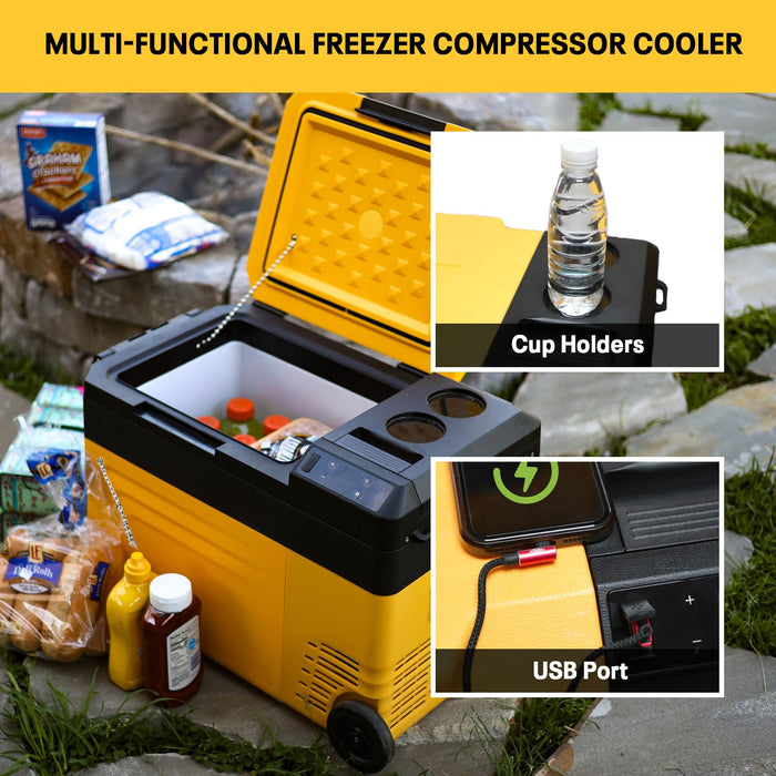 Mellif for DeWalt MINI fridge 18v 20V/60V Battery Cooler Iceless Hybrid Fridge Freezer