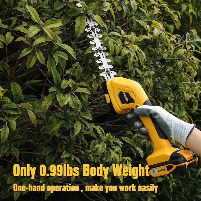 Mellif 2-in-1 Cordless Grass Shear & Shrubbery Trimmer For Dewalt/Mellif 20V Battery(Battery Not Included)