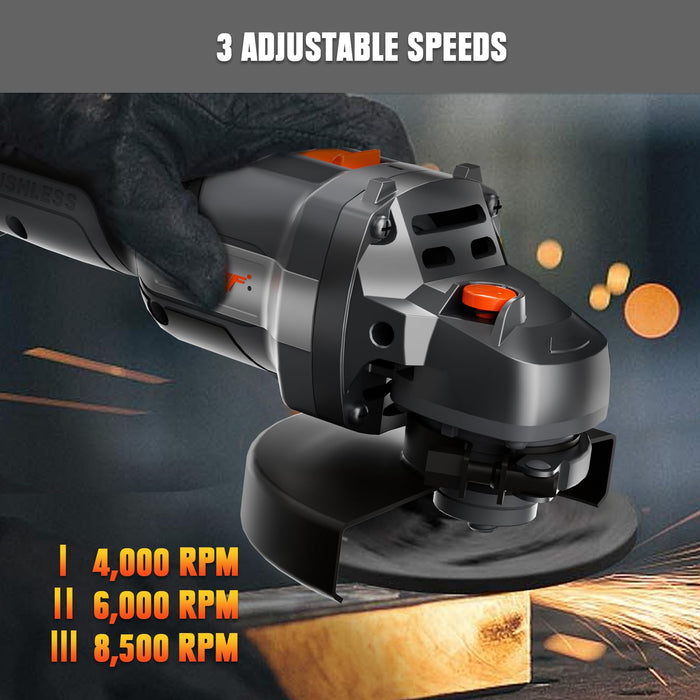 Mellif Cordless Angle Grinder For Dewalt/Mellif 20v Max battery