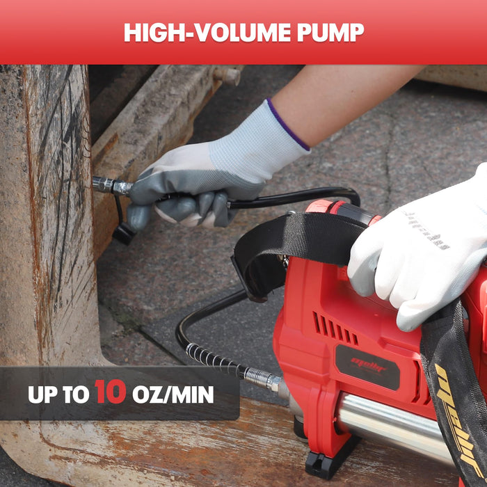 Mellif Power Grease Gun Compatible with Milwaukee 18V Battery