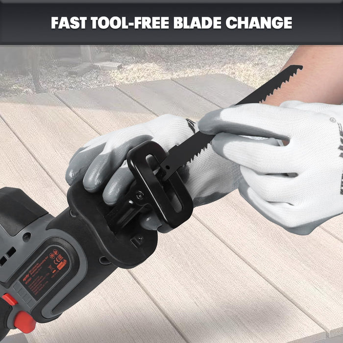 Mellif 20V Brushless Reciprocating Saw Kit