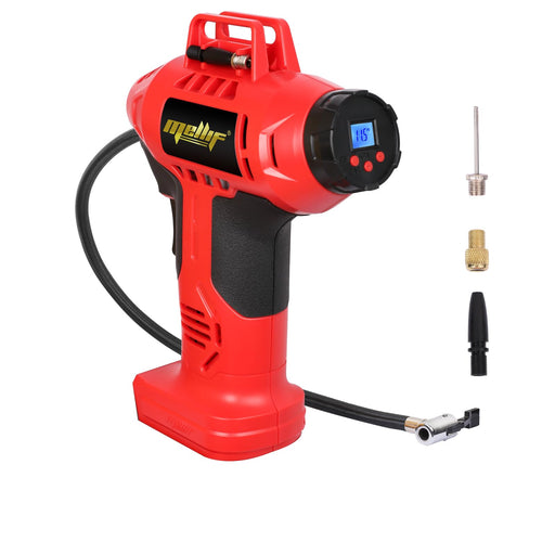 Mellif 18V Battery Powered Tire Inflator Air Compressor Cordless, Compatible with Milwaukee M18 18v Battery