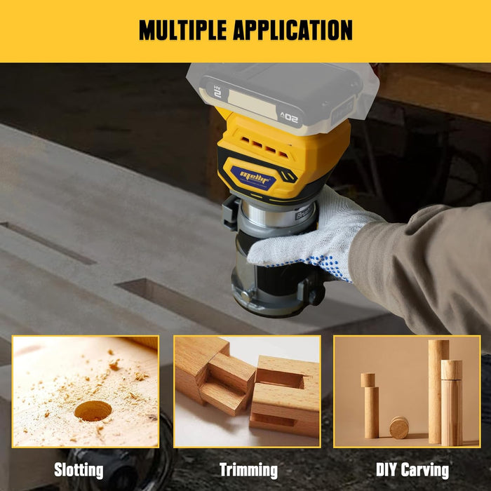 Dewalt Jigsaw Mellif Cordless Palm Router 28,000 RPM Brushless
