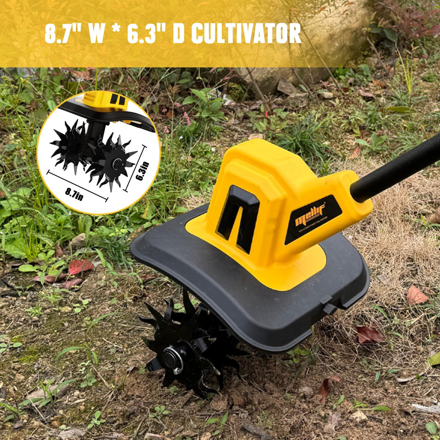 Ego Lawn Mower Garden Weasel Electric Tiller For Gardening 20-Volt