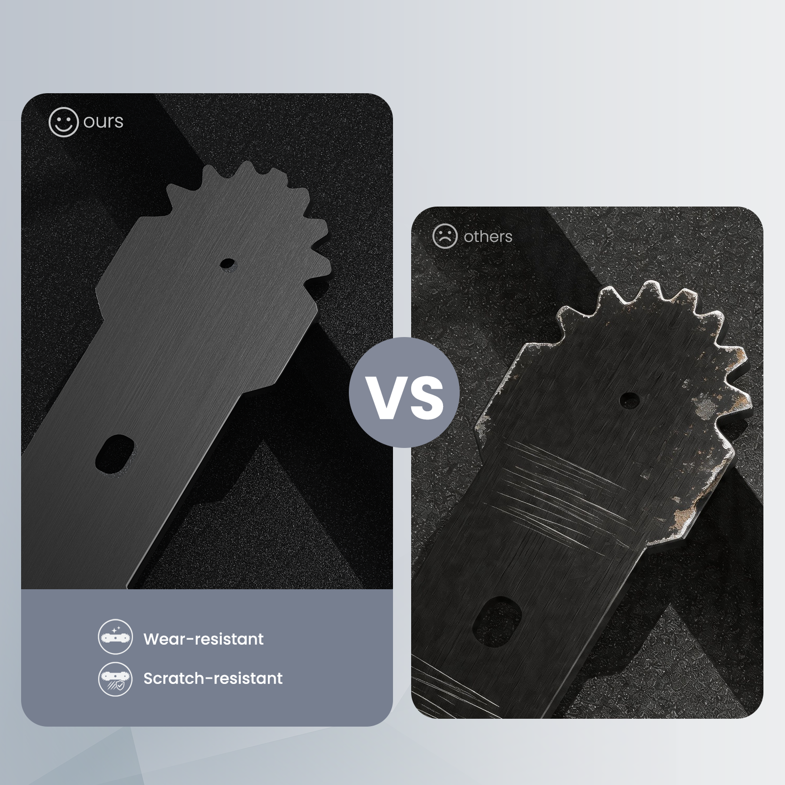 Mellif Steel Edger Blade fits for Mellif Lawn Edger
