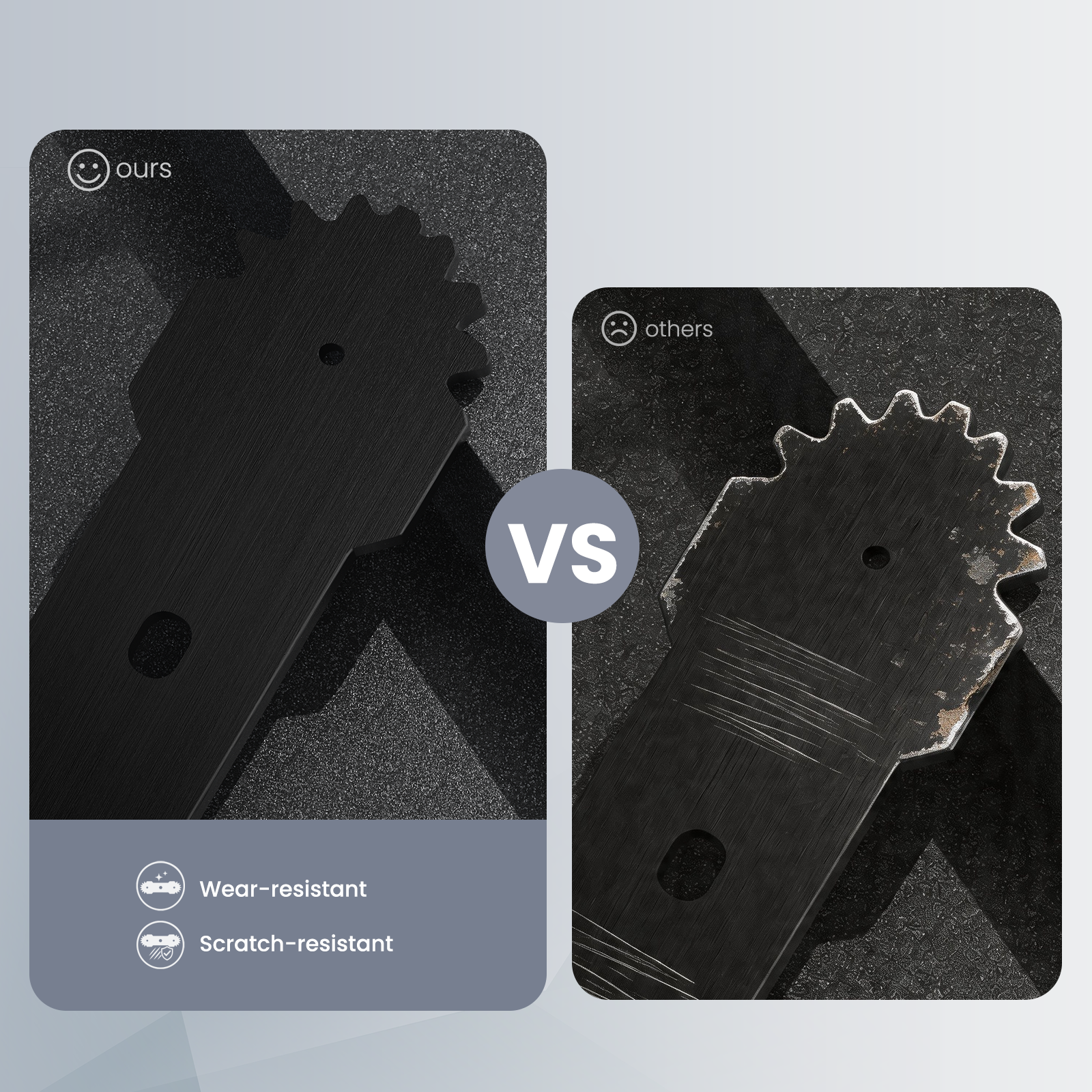 Mellif Steel Edger Blade fits for Mellif Lawn Edger