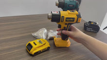 Load and play video in Gallery viewer, Mellif for dewalt 18v 20v MAX Battery Powered Hot Air Heat Gun for Vinyl wrap shrink wrapping
