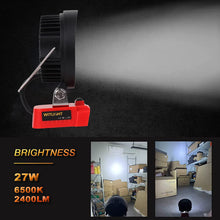 Load image into Gallery viewer, Mellif For Milwaukee 18V Battery LED Light with USB charging port
